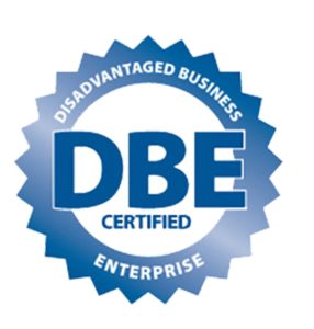 Disadvantaged Business Enterprise certification logo